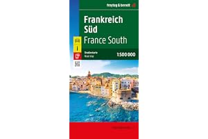France South, Road Map 1:500.000: AK 0406