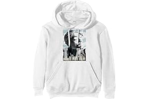 TUPAC SHAKUR Unisex Adult LA Skyline Pullover Hoodie