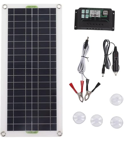 Oniissy 60 W Solarpanel, Für Wohnwagen, Auto, Van, Produktbild-Vorschau 4