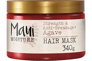Maui Moisture Vegan Agave Aloe Vera Deep Conditioner Hair Mask for Damaged Hair and for Chemically Treated Hair 340 ml