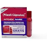 PILEXIL - Pack of 90 Forte Max Anti-Hair Loss Capsules + Triple Protection Shampoo 100ml, Stops Hair Loss and Strengthens Hai
