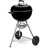 WEBER Original Kettle E-4710 charcoal barbecue - Chromed steel - &Oslash; 47 cm