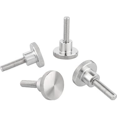 Rändel-Edelstahl-Rändelschraube M3 M4 M5 M6 Flachkopf-Rändelschraube 20pcs | DE Rändel-Edelstahl-Rändelschraube M3 M4 M5 M6 Flachkopf-Rändelschraube 20pcs | DE