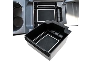 ‎LFOTPP LFOTPP für Seat Ateca Mittelkonsole Aufbewahrungsbox, Armlehne Organizer Tray Mittelarmlehne Handschuhfach Mittelarmlehne Auto Zubehör Storage Box Mittelarmlehne Handschuhfach (Weiß)