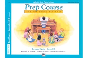Alfred's Basic Piano Library Prep Course Lesson B