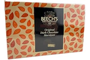 Beech's Dark Chocolate Marzipan, 150g - Smooth Almond Marzipan in Dark Chocolate