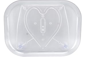 CRYFOKT 360 Grad Drehbares Tablett für Kühlschrank, Ordentliche und Ordentliche Aufbewahrung, Kühlschrank-Drehteller, Rutschfester Lazy Susan-Organizer für Küche, Speisekammer, Schrank (S)