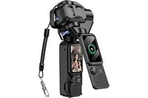 BeisDirect Skyddsfodral för DJI Osmo Pocket 4P, helkropp hårt skal fodral magnetiskt skydd anti-repor gimbal skärmskydd fodra