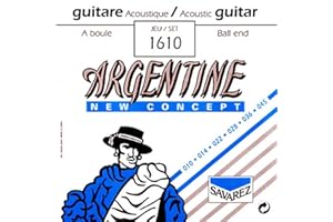 SAVAREZ set di corde Argentine Extra Light ball end, 1610 Loop End (10-45)