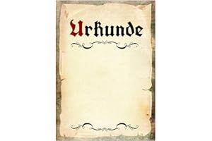 ‎EINLADUNGSKARTEN MANUFAKTUR HAMBURG Urkundenpapier DIN A4 im Set (30 Blatt) Aufdruck Urkunde Alte Schrift für Zertifikat, Brief, Auszeichnung, Urkunden für Vereine, Firma, Hochzeit