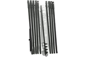 MWS-APEL 120 mm 10 meter Erdbohrer Brunnenbohrer Handerdbohrer Erdlochbohrer Brunnenbau Pfahlbohrer brunnenbohrgerät