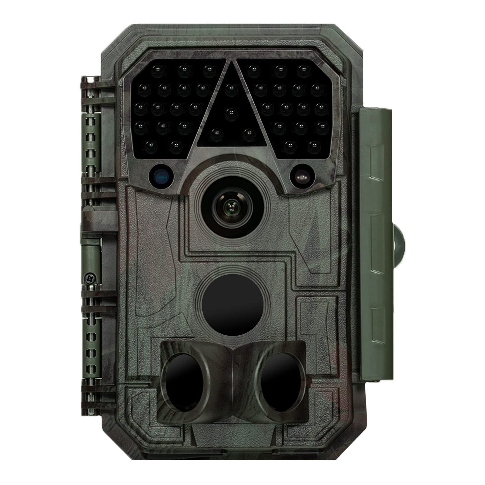 Meidase Trail Camera 16Mp 1080P, Game With No Glow Night Vision Up to 65Ft, 0.2S Trigger Time Motion Activated, 2.4" Color Screen and Unique Keypad, Waterproof Wildlife Hunting