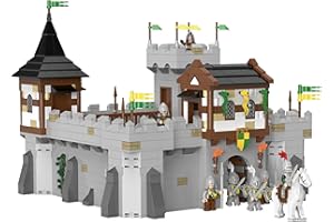 BlueBrixx Pro 107974 – Burg Bärenfels: Grundburg aus Klemmbausteinen mit 1699 Bauelementen. Kompatibel mit Anderen Klemmbausteinen. Lieferung in Originalverpackung.