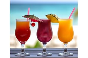 Topkapi 44872 Pina Colada - Vasos de cóctel (380 ml, 6 unidades)