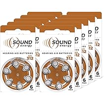 Batterie Duracell Tipo 312 Per Apparecchi Acustici - Confezione Da 60, Zinc-Air - Foto 7