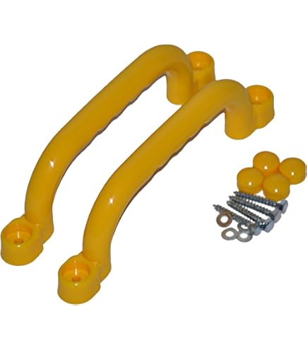 Loggyland Poignées de Maintien Poignée de Main pour Spielanlagen Tour de Jeux Set avec 2 Pièce Bleu