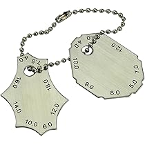 Set 7 Pezzi Per Controllo Saldature A Filetto RIVERWELD - Calibro Professionale MG-11 RL Per Misurare Gambe E Gola, Metrico E Pollici - Foto 3