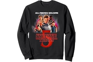 Stranger Things Season Five Poster Sweatshirt