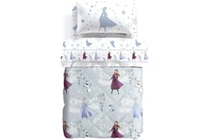 Caleffi Frozen Elsa & Anna Cotton Quilt
