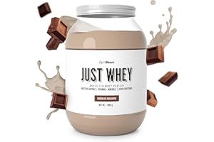 GymBeam Just Whey, Proteine in Polvere Multicomponente da Siero di Latte, Whey Protein, Concentrato e Idrolizzato, 22,4g Proteine per Dose (1000 g, Chocolate Milkshake)