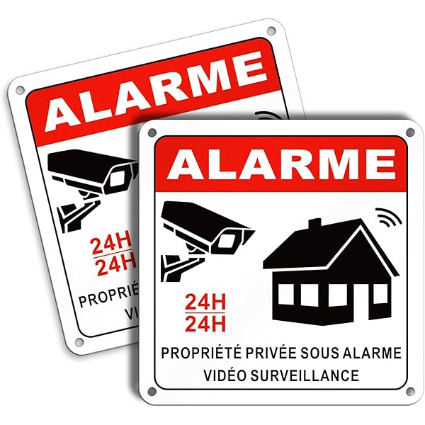 Plaque Décorative Humoristique 'Attention Pinscher' En Aluminium - Panneau Pour Porte Ou Jardin - 15x20 Cm