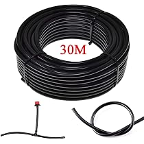 120 Connecteurs En T Pour Tuyau D'arrosage 4/7mm - Kit Irrigation Goutte à Goutte, Jardin, Terrasse - 9