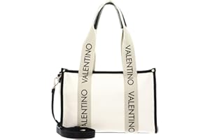 Valentino Bags Candle, Shopper, Umhängetasche, Schultertasche, Creme-Schwarz