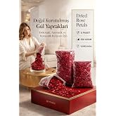Transformacion Doğal Kurutulmuş G&uuml;l Yaprakları &ndash; Dekoratif, Aromatik ve Romantik Kullanım İ&ccedil;in 350g Paket 718565