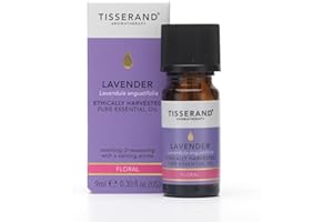 Tisserand Aromatherapy | Lavender - Ethically Harvested Essential Oil | Massage Oil, Aromatherapy Oil , Skin Oil, Oil For Diffuser | 100% Natural Pure Essential Oils |