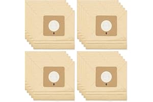 BIHARNT Lot de 20 sacs d'aspirateur ZR003901 pour Rowenta Rowenta Tefal Moulinex Compacteo Ergo/Compacteo accessimo/City Space/Mini Space aspirateurs