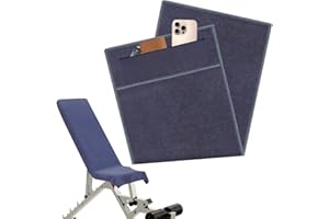 Baieye 120x50CM Serviette de Fitness en Microfibre, Serviette de Sport avec Fixations et Pochette Zippée, Séchage Rapide et Ultra Absorbante, Convient pour Le Fitness et Les Voyages, Gris