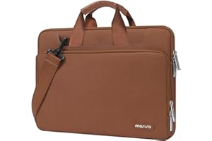 MOSISO 360 ochronna torba na ramię na laptopa dopasowany kolor rękaw z paskiem