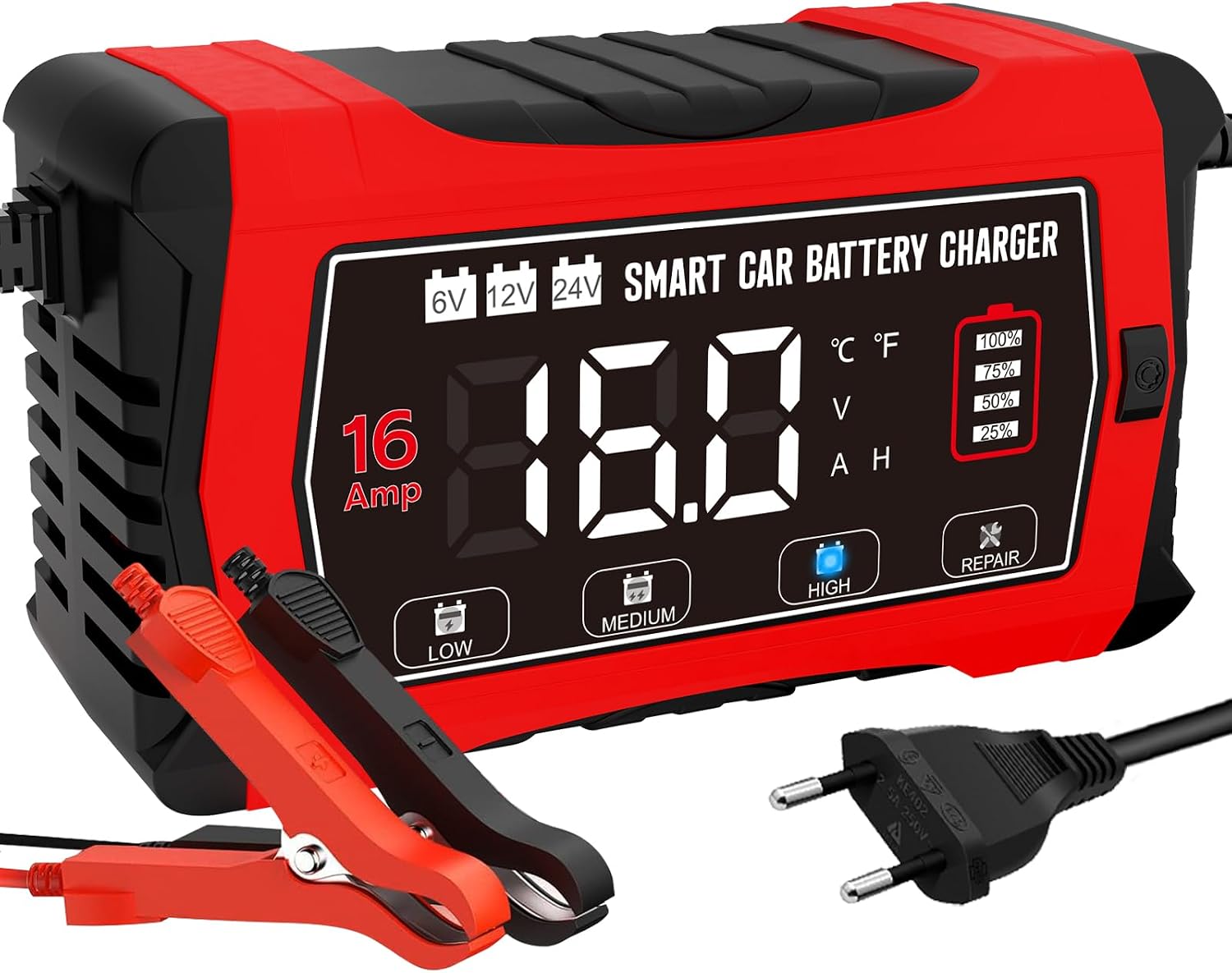 Avis d'Expert & Test Approfondi : Bilbatteriladdare 16 A 6 V 12 V 24 V helautom (Sélection)
