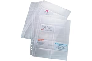 SIGEL VZ351 etui na dwurzędowe wizytówki VZ301, na 200 kart, 10 sztuk