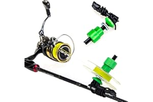 TheBigFish - Schnuraufwickler für Angelschnur - Schnuraufspulhilfe Schnurspulstation