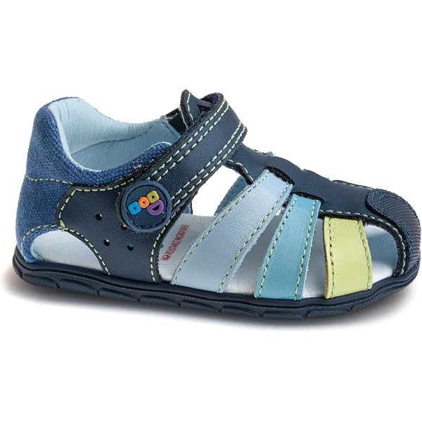 Pablosky Quizz 055040 Sandales Barefoot Enfants - Cuir Naturel Souple Et Confortables