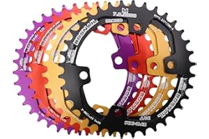 DJC COMPONENTS DJC Bike Chainring Asymmetrical 96BCD Round/Oval for XT SLX M6000 / M7000 / M8000 / M9000 MTB 7/8/9/10/11/12 Speed Narrow Wide 30T/32T/34T/36T/38T Tooth