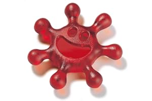 Koziol - Rosca abrelatas Sunny, plástico, rojo translúcido, talla única