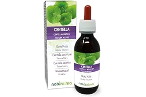 Gotu kola (Centella asiatica) herb Alcohol-Free Mother Tincture Naturalma - Liquid Extract Drops 120 ml - Food Supplement - Vegan