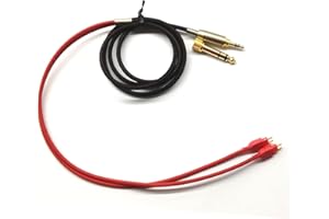 FLOWER MALL Neue Ersatz Audio Upgrade Kabel für Sennheiser HD650 HD600 HD580 Kopfhörer