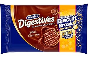 McVitie's Milk Chocolate Digestives Biscuits Twin Pack, 632 g (1 Twin Pack)
