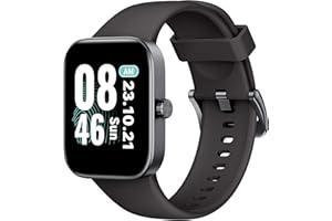 ASWEE Smartwatch, 1,85'' Schermo Orologio Smartwatch Uomo Donna con Chiamata e Risposta Vivavoce, Smart Watch con Contapassi, Cardiofrequenzimetro da Polso, 200+ modalità Sportive per Android iOS