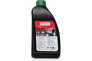 OREGON - Huile pour Chaîne de Tronçonneuse Biologique, Lubrifiant Biodégradable (Bidon de 1 L)