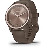 Garmin vívomove Sport, Smartwatch ibrido, Cassa 40mm, Touchscreen OLED e Lancette, Cardio, SpO2, GPS connesso, Monitoraggio 2