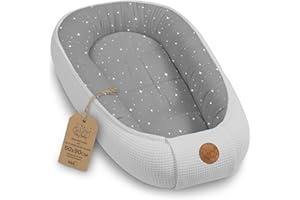 Totsy Baby Nido Bebe Recien Nacido 50x90cm - Reductor Cuna Capullo de colecho ninho para Dormir Gofre de algodón Cuco Ideal para Gondola moisés y Viaje Galaxy