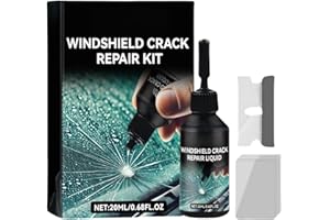 MUBUNI Windshield Crack Repair Kit,Quick Repair Windshield and Glass Repair Tools,Glass Scratch Remover Kit,Glass Repair Fluid,DIY Glass Scratch Remover,Glass Crack Repair Kit,Cracked Glass Repair Fluid