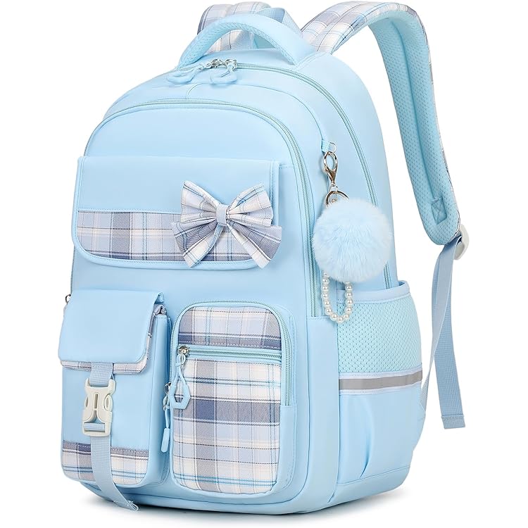 KEBEIXUAN Schattige schooltassen voor meisjes, Kawaii, rugzak voor