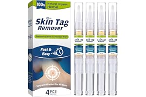 INDIMIZATION Verruche Rimozione, Rimuovi verruche ad azione rapida, rimuovi le etichette cutanee che si seccano e cadono rapidamente, naturale e sicuro, adatto a tutti i tipi di pelle