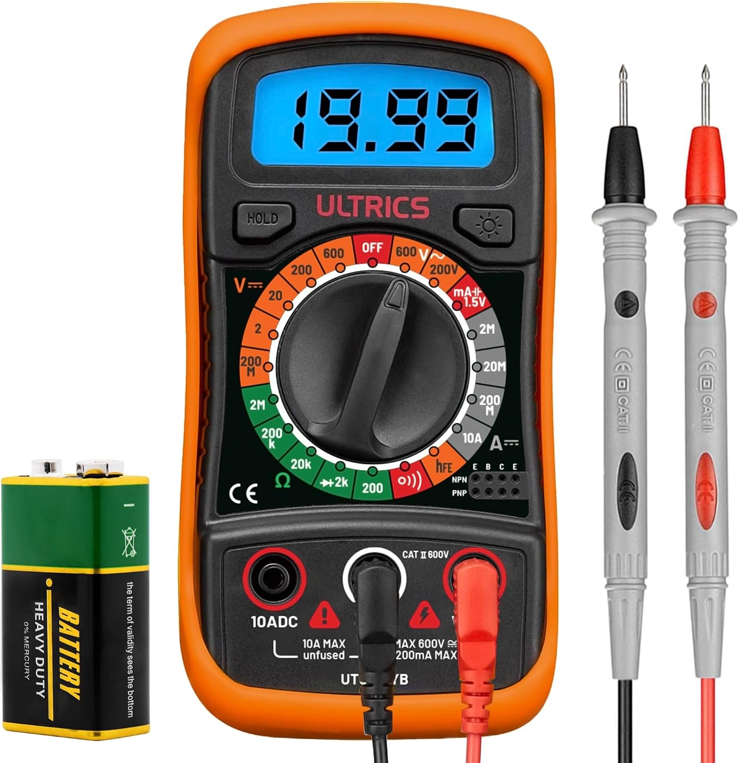 Avis d'Expert & Test Approfondi : ULTRICS Multimètre Testeur Électrique AC DC C (Sélection)