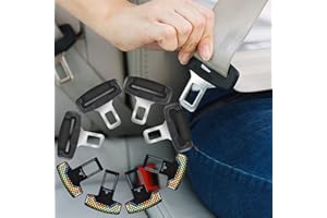 LEMOTOY Boucle De Ceinture De Sécurité, 8 Pièce Bouchon D'alarme Sécurité, Clip De Boucle De Ceinture Voiture, Alarme Ceinture Sécurité, Bouchon D'alarme De Sécurité, Bouchon D'alarme Sécurité
